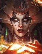 Темная колдунья.